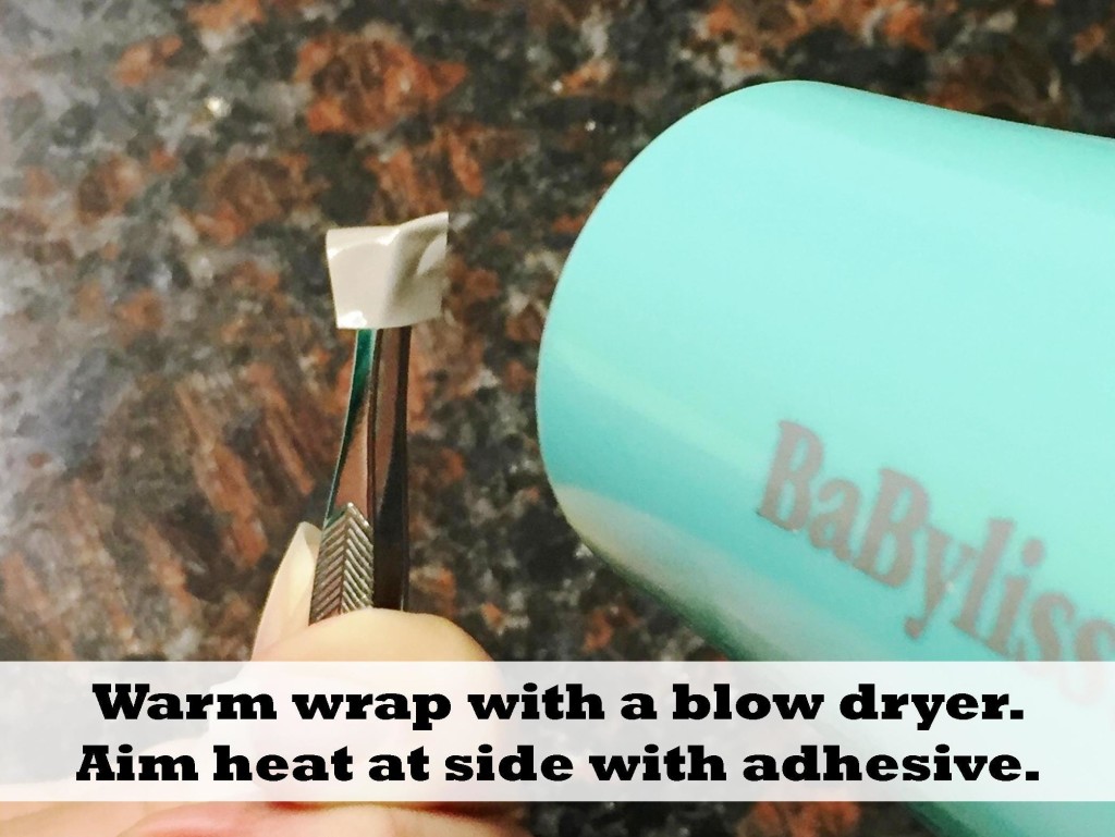 heat-nail-wrap-with-blowdryer