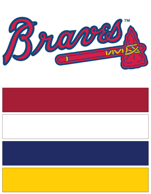 Atlanta Braves Team Colors