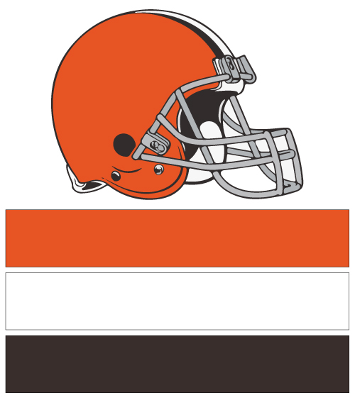 NFL Team 

Colors | Cleveland Browns | Dark Orange, Dark Brown & White