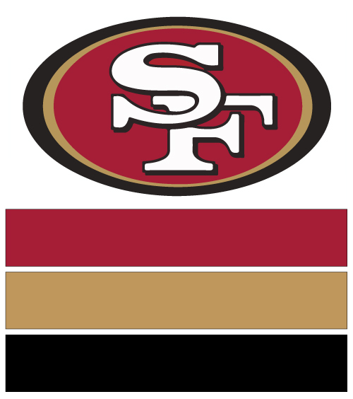 NFL Team 

Colors San Francisco 49ers