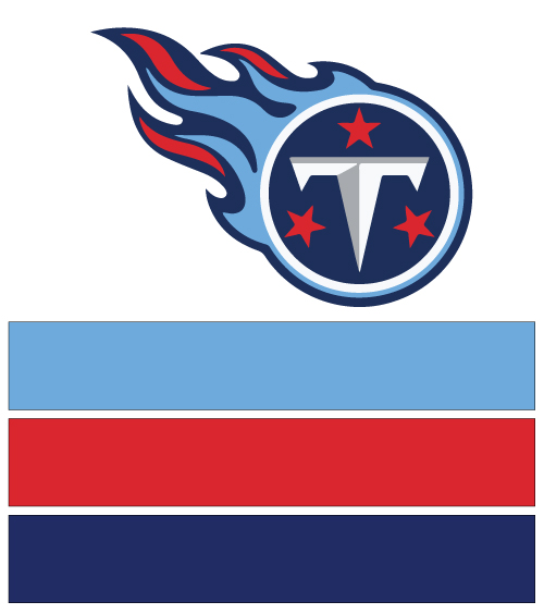 NFL Team 

Colors Tenessee Titans