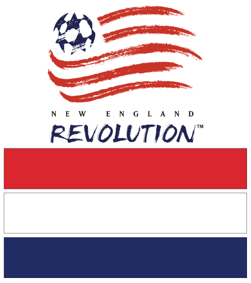 MLS Soccer New England Revolution team colors