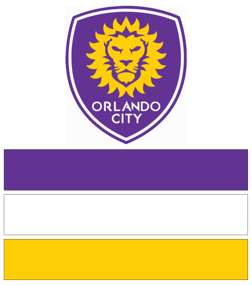 MLS Soccer Orlando City Team Colors