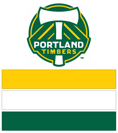 MLS Soccer Portland Timbers Team Colors