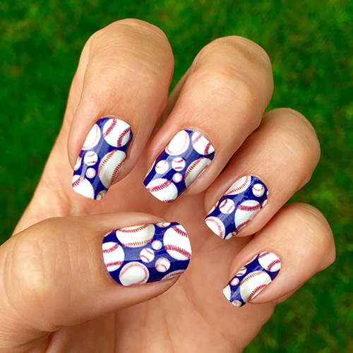 Toronto Blue Jays MLB Baseball Nails