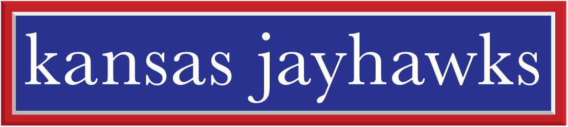 University of Kansas Jayhawks school colors Crimson Blue