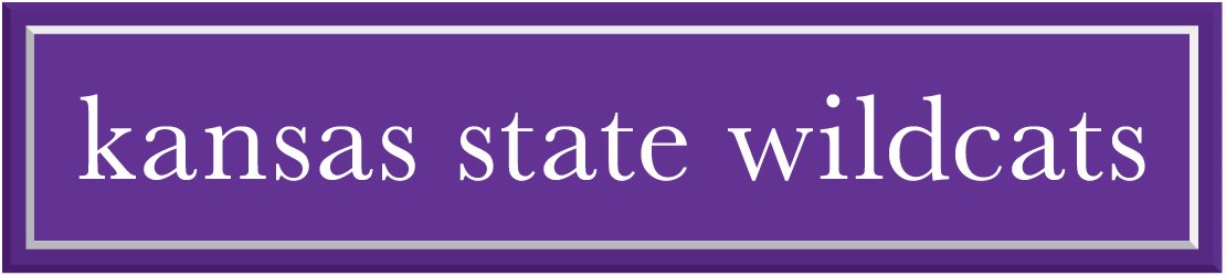 Kansas State University Wildcats school colors