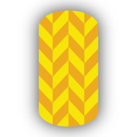 Mustard Yellow & Lemon Yellow Nail Art Designs