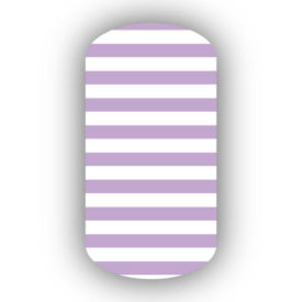 Lavender & White Nail Art Designs