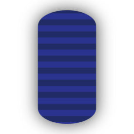 Royal Blue & Navy Blue Nail Art Designs