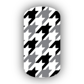 Houndstooth Nail Art Designs