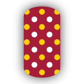 Small Polka Dots Nail Art Designs