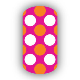 Retro Polka Dot Nail Art Designs