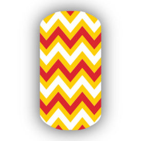 Chevron Nail Art Designs