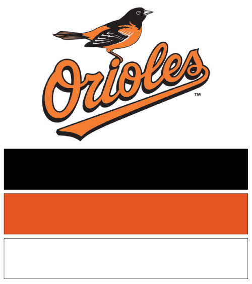 Baltimore Orioles colors