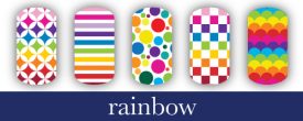 Rainbow Nail Wraps